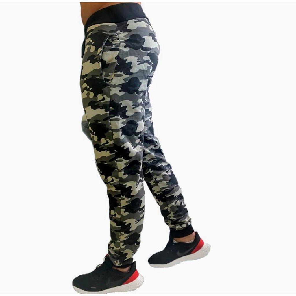 calça moletom exercito feminina