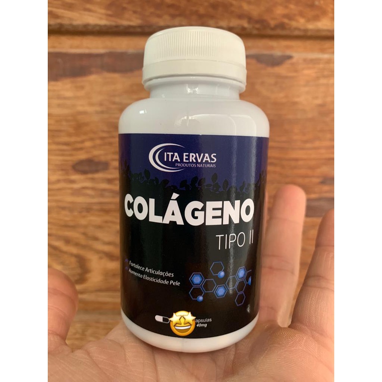 Colágeno Tipo 2 Itaervas 40mg 60cps Envio No Mesmo dia