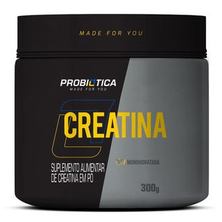 Creatina Pura 300G - Monohidratada Micronizada Pura - Probiótica