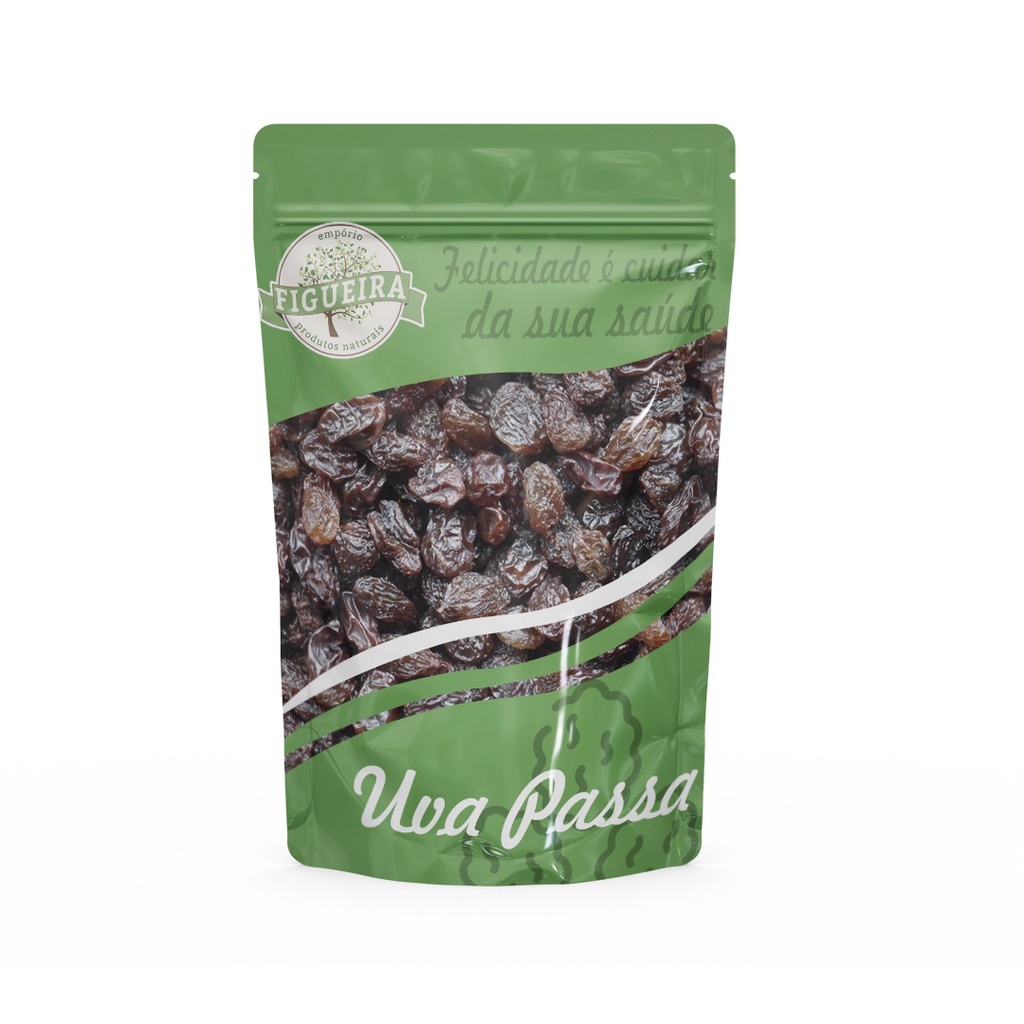 Uva Passa Preta Premium Nova em Oferta na Shopee
