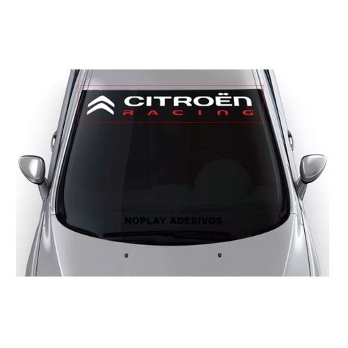 Adesivo Parabrisa Faixa Citroen Racing Esportiva Peronalizad em Oferta na Shopee