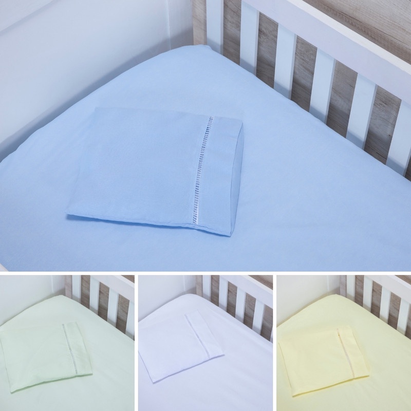 Jogo De Lençol Berço Americano Bebê Menino 3 Peças Lençol De Berço Masculino Bebe 3 Peças Contém Lencol De Berco Masculino Feminino e Fronha Travesseiro Quarto do Bebe Infantil Maternidade Recém Nascido Conforto do Bebê Opção de Enxoval