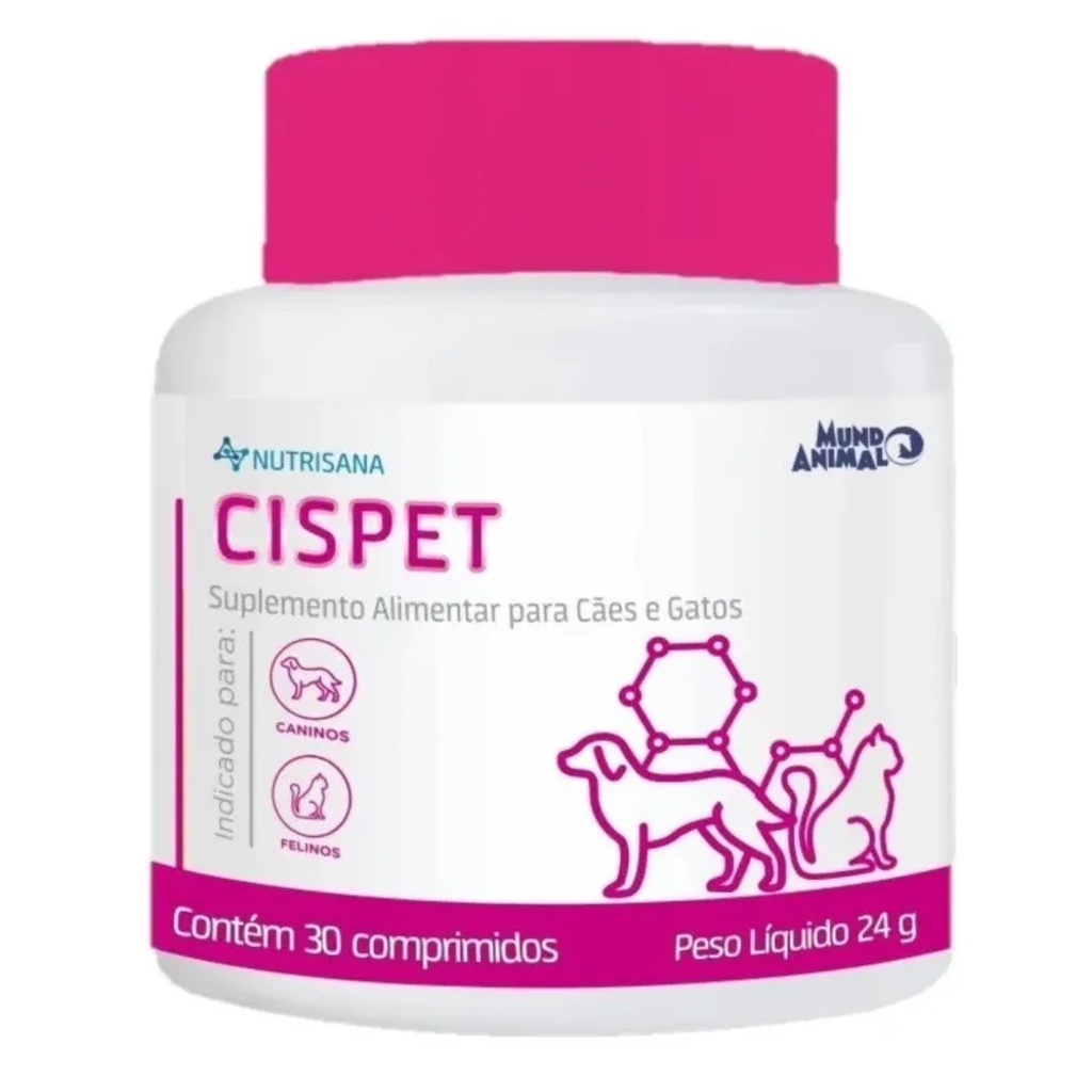 Nutrisana Cispet para Cães e Gatos 30 Comprimidos