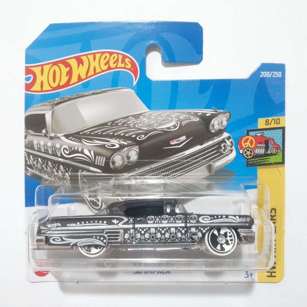 Hot Wheels 58 Impala T-Hunt 2022 Hw Art Cars Lacrado