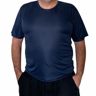 Camiseta Plus Size Dry Fit Masculina Academia Esportes