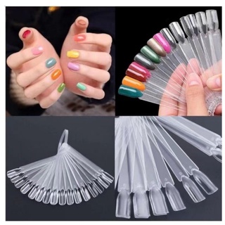 Leque Demostracao De Esmalte 50 Cores Mostruario Com Argola Para Pendurar Best