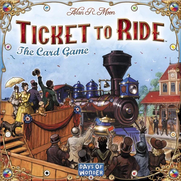 Ticket to Ride: The Card Game (2008) Board Game Impresso