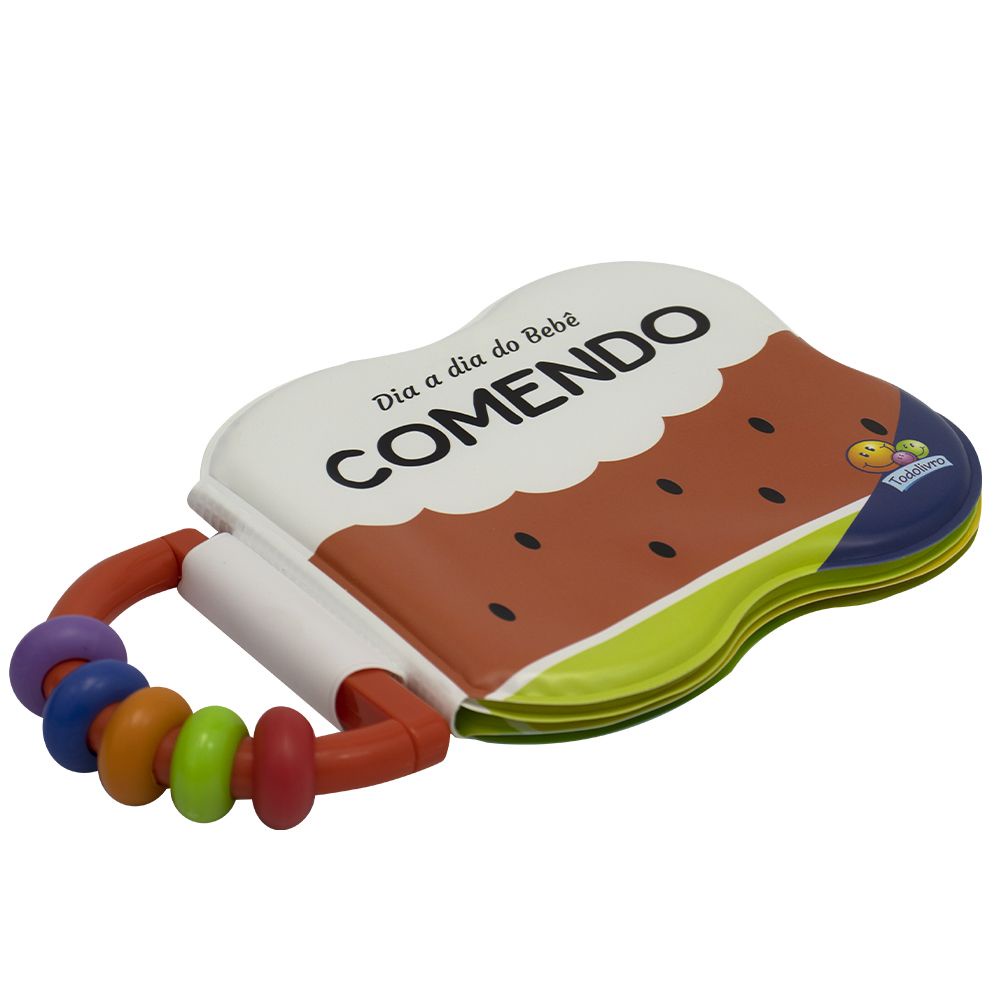 Dia A Dia Do Bebe - Um Livro De Banho: Comendo Livro Para Bebes - Todo Livro