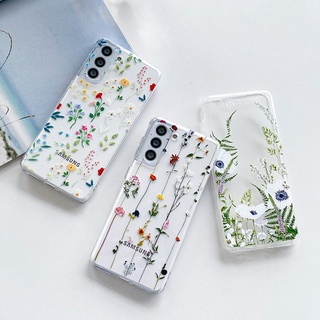 Capa De TPU Macia Transparente Para Samsung Galaxy S24 Ultra S23 FE S22 S21 S23 Plus 5G