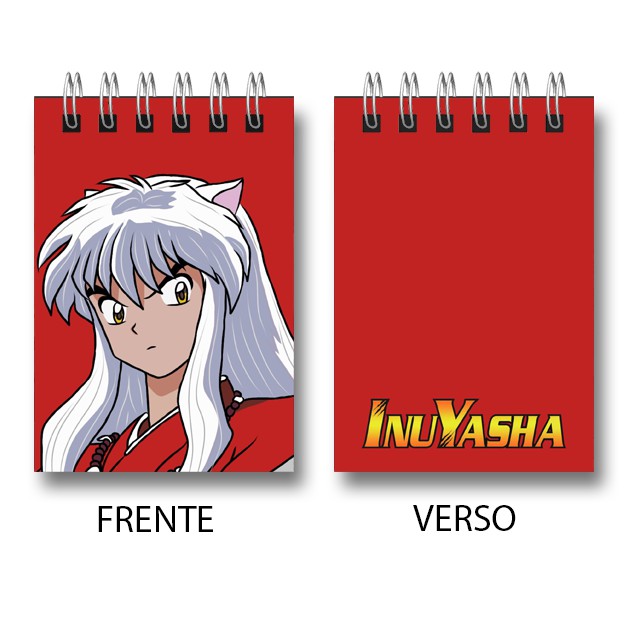 Bloco de Notas Anime INUYASHA