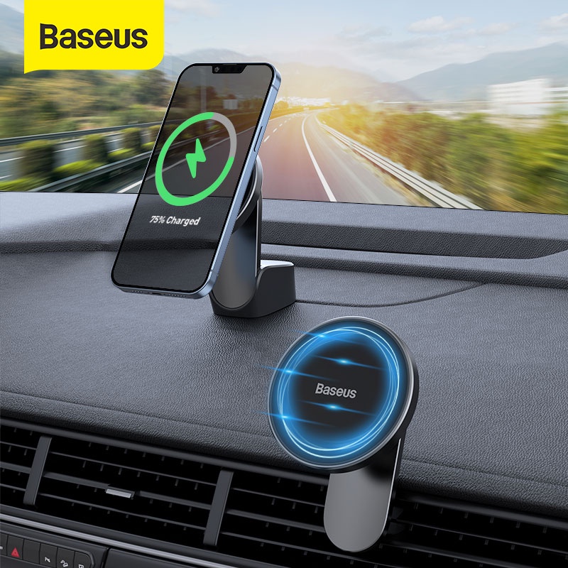 Baseus 360° Rotatable Car Wireless Charger For iPhone 13 12