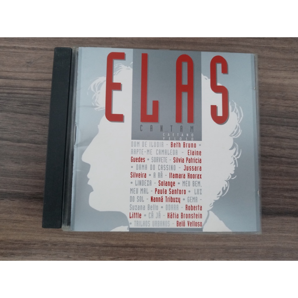 CD Elas Cantam Caetano Veloso com Beth Bruno, Itamara Hoorax, Belô Velloso e mais