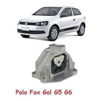 Calço Coxim Do Motor Polo Fox Gol G5 G6 - Novo