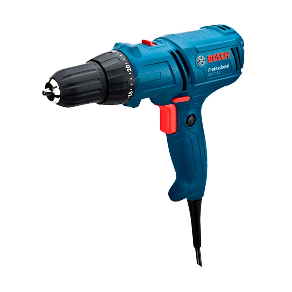Parafusadeira GSR 7-14 E Bosch Furadeira 400W 3/8" - Home & Living