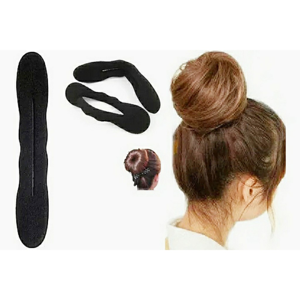 2 Acessório Para Fazer Coque Rápido - Magic Bun / Coque Cabelo