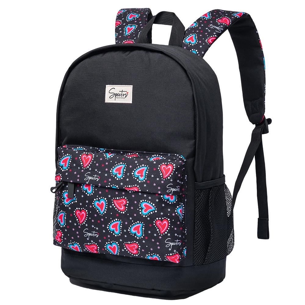 Kit Mochila Bolsa Escolar Juvenil Feminina De Costas Femino com Estojo