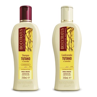 Kit shampoo e condicionador 250 ml Tutano Bio Extratus -