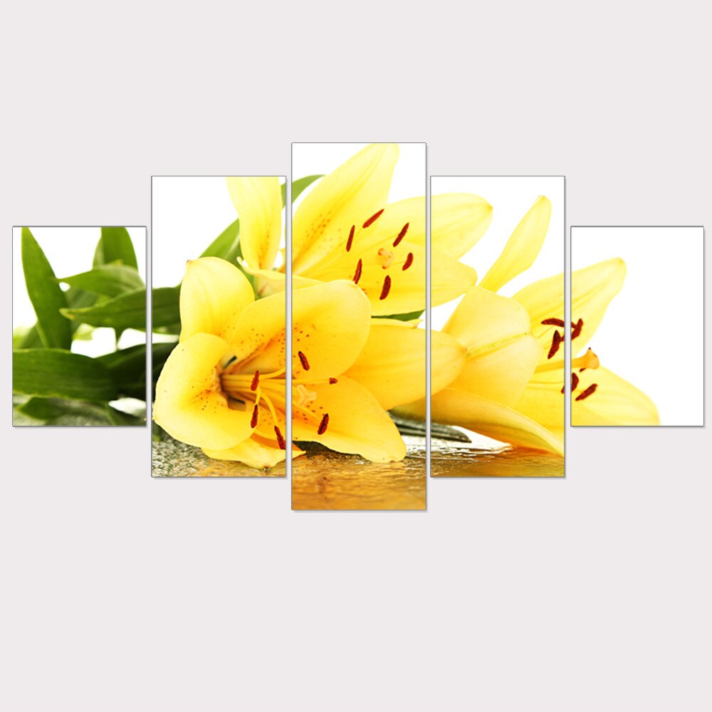 Quadros Decorativos Flor Copo De leite Amarelo | Shopee Brasil