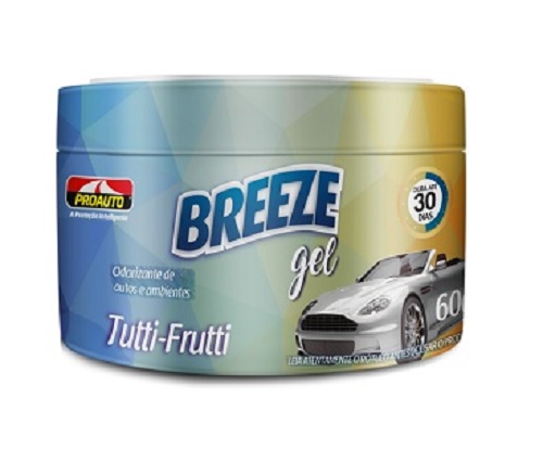 Kit C/ 03 Odorizantes Gel Tutti Frutti Proauto - 4582