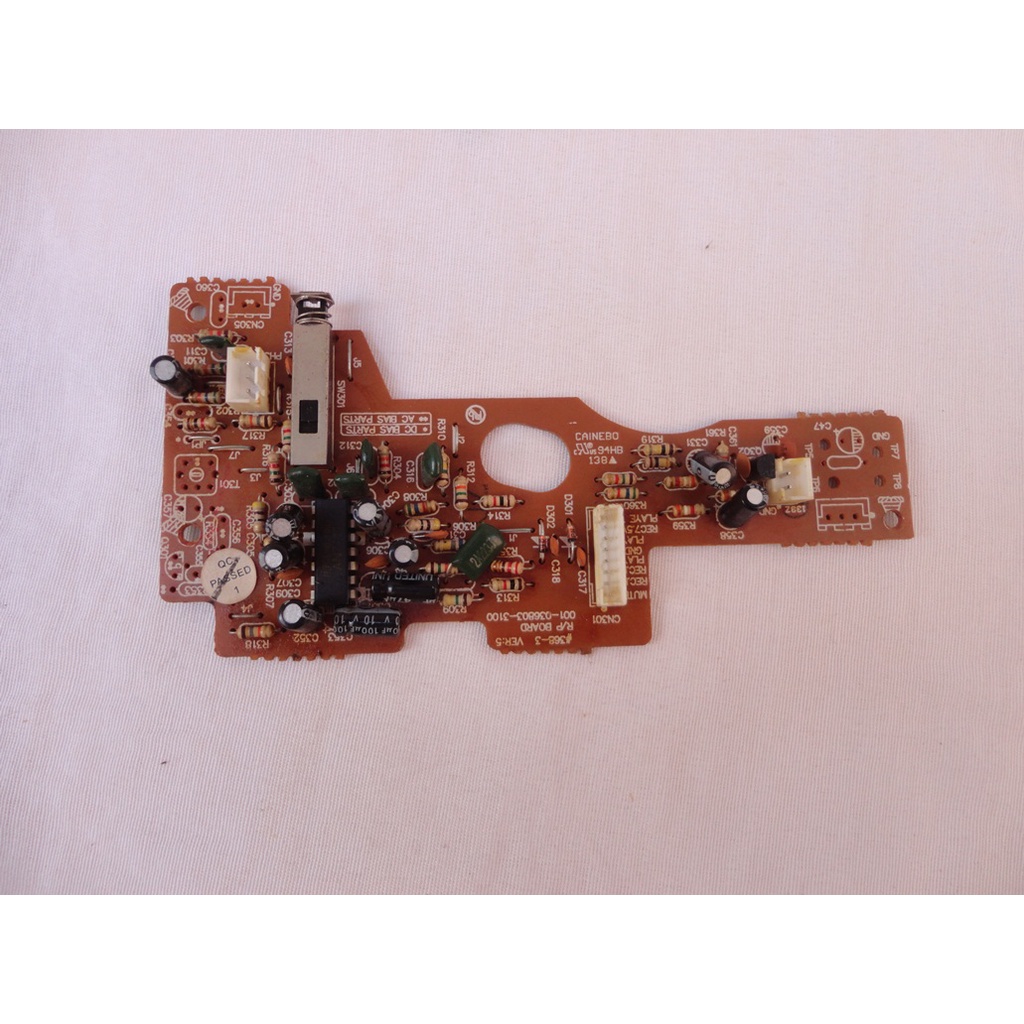 Placa Do Tape Deck Do Cd Player Lenoxx Mc-245b (leia)