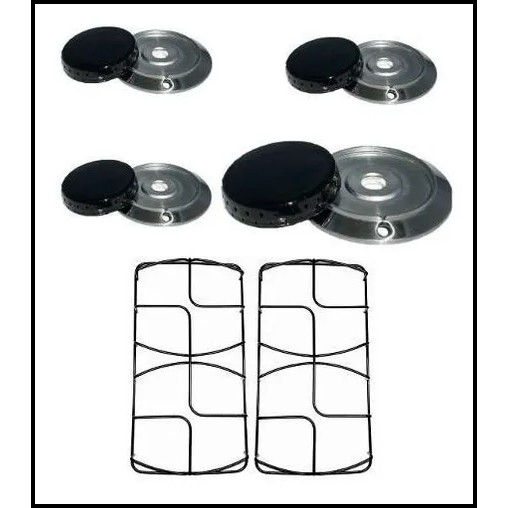 Kit Grelhas com Queimador e Espalhador para Fogão Electrolux Chef 52sm