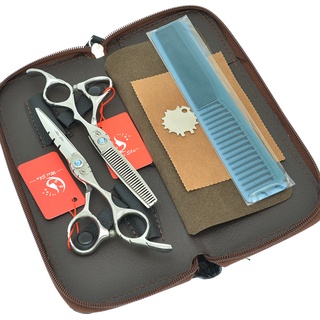 Meisha Tesoura De Cabelo Profissional De Aço Japonês De 5,5 " 6,0 " Para Barbearia A0018A
