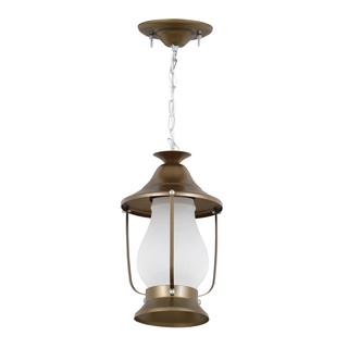 Lustre Pendente Luminária Lampião 1 Lâmpada E27 110/220V de Sobrepor Teto Decoração e Iluminação de ambientes REF 014