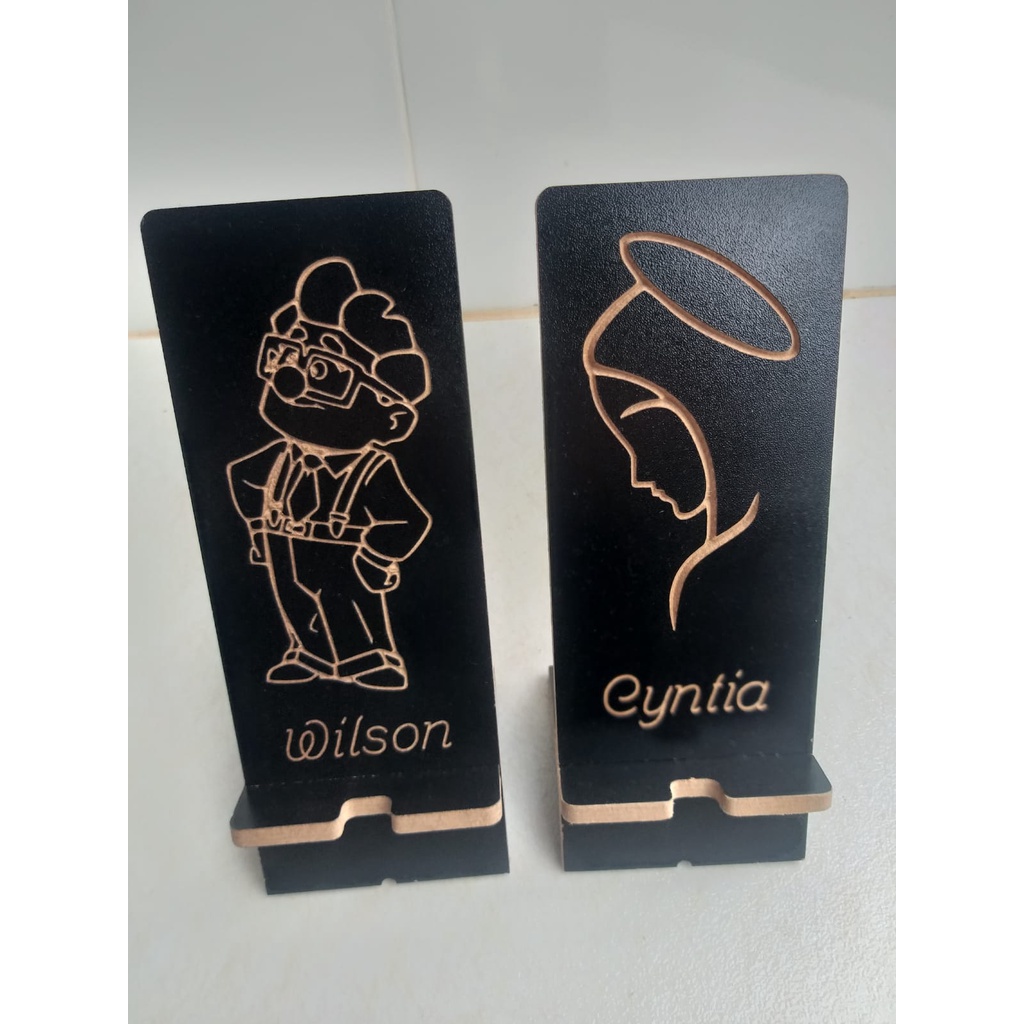 Suporte Para Celular Em Mdf Personalizado Shopee Brasil