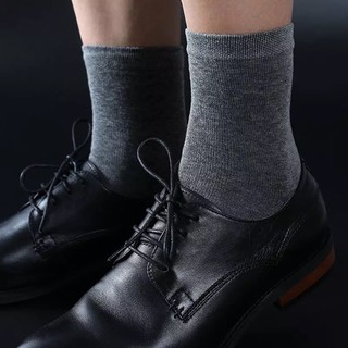 kit 3 Pares de Meia Masculina Social Sport fino Algodão Cano Longo Preta