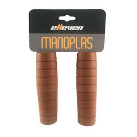 Manopla Bike Emborrachada Marrom Punho Guidão - Elleven