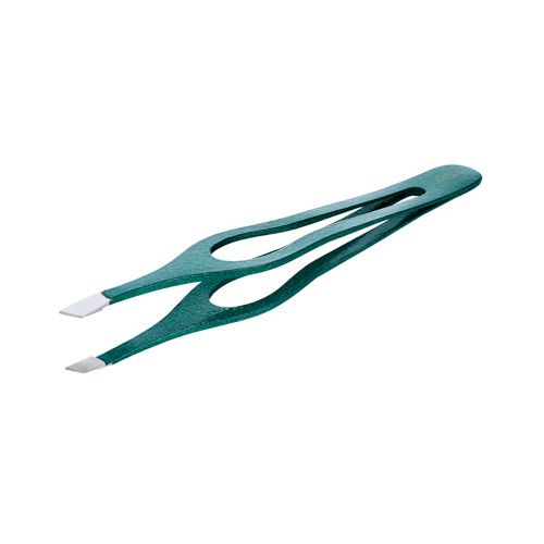 Pinça Depilação 10 Cm Laqueada linha Ergo Tech Ponta Oblíquoa - Ref. 2280,504 - Edel Solingen