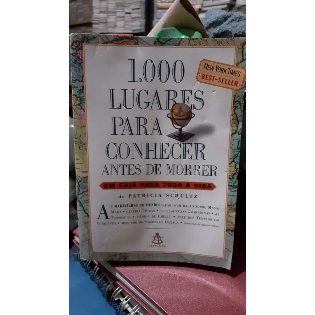 LIVRO- 1.000 LUGARES PARA CONHECER, ANTES DE MORRER-RARO