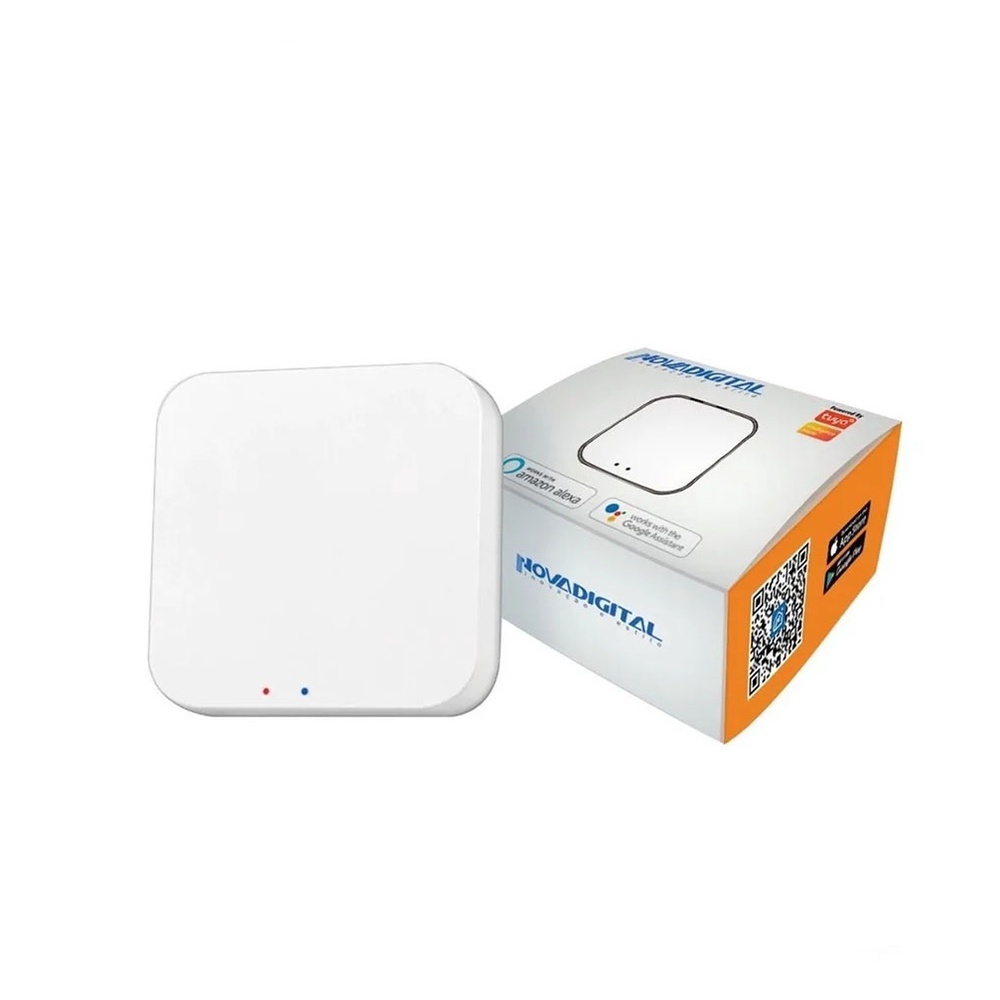 Hub Bridge NovaDigital ZigBee 3.0 Automação s/ uso de WiFi Escorrega