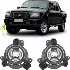 Farol Milha Auxiliar Ranger 2004 05 06 07 08 09 Com Suporte
