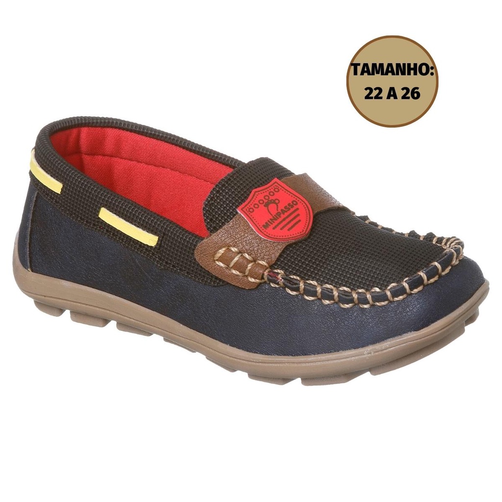 Sapatenis mocassim masculino sapato infantil bebê menino chique social casamento batizado