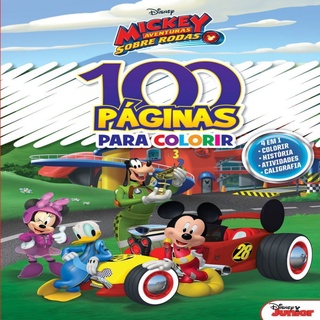 100 Páginas para Colorir Disney - Mickey