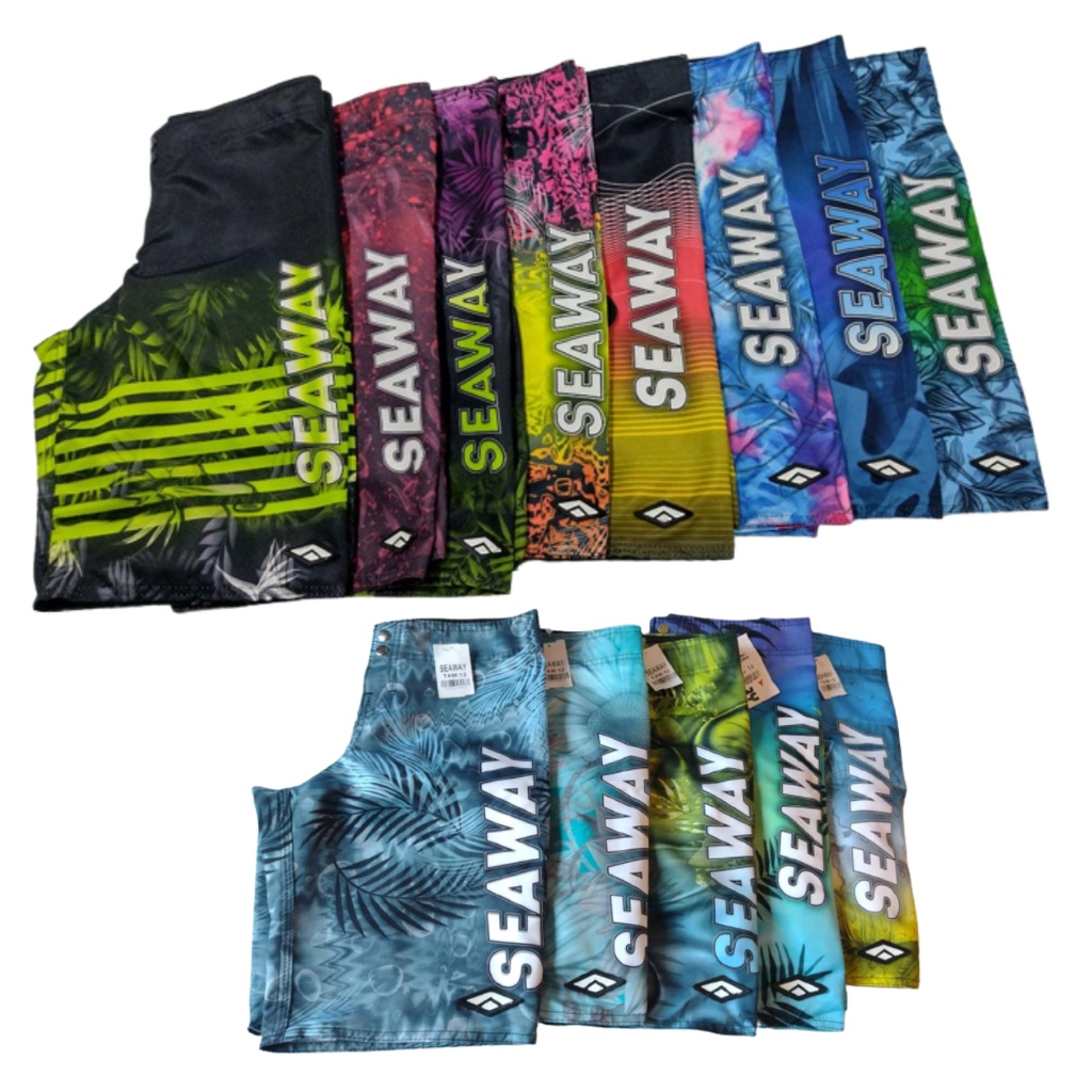 Bermuda Seaway 1/linha | Shopee Brasil