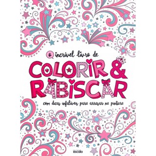 O Incrível Livro De Colorir E Rabiscar em Oferta na Shopee
