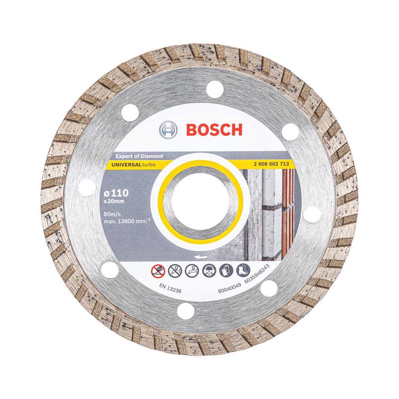 Disco Diamantado Turbo Bosch Expert Universal 110x20x8mm em Oferta na Shopee