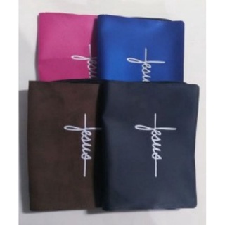 capa bíblia couro Jesus n°11 tamanho 22x33