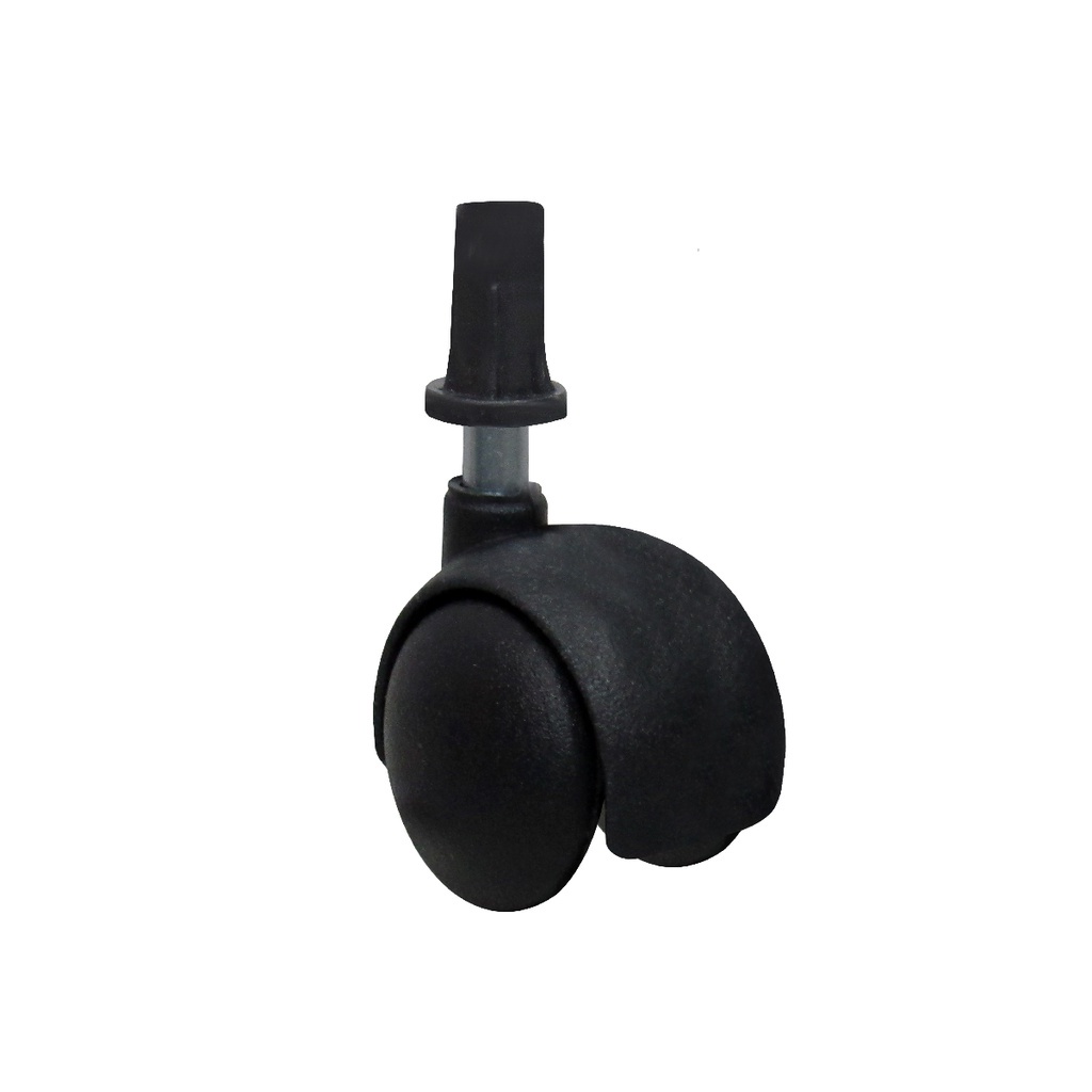 Kit com 10 Rodízios Rodinhas Giratória 30mm com Pino + Bucha