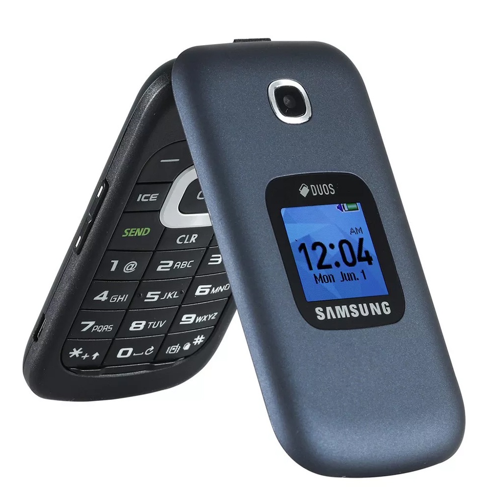 Novo Telefone flip original Samsung GM-B311V De Tela Colorida Da Câmera (Portuguese