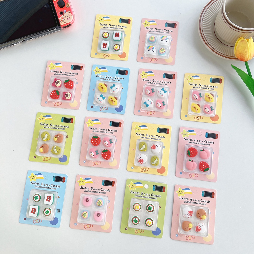 Nintendo Switch OLED Lite Melody Rocker Cap Botão Interruptor Joy-con Capa Para Acessórios