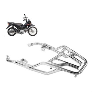 Bagageiro Vision Honda Pop 100 Longo Reforçado Cromado em Oferta na Shopee