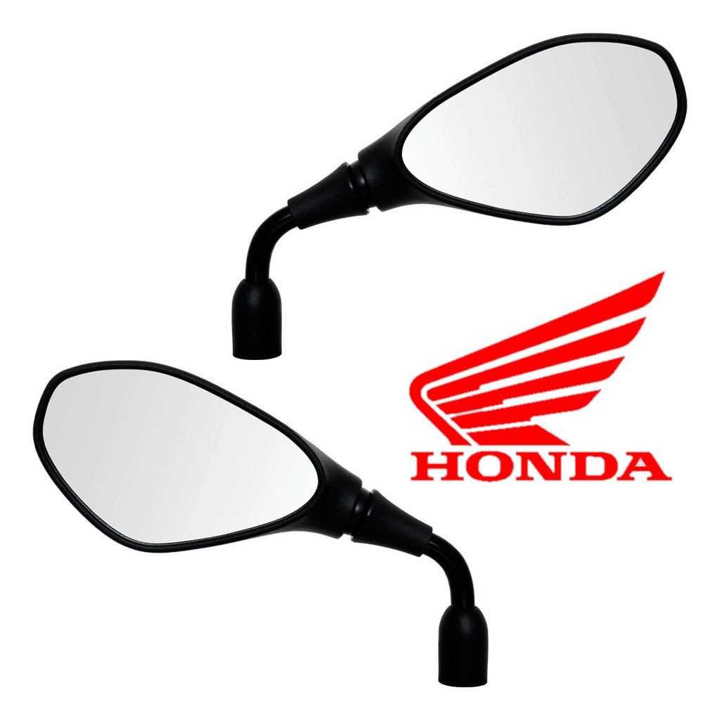 Retrovisor Gs 650 F800 Bmw Haste Curta Fixo Rosca Honda Par em Oferta na Shopee