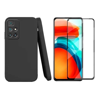 Capa Anti Impacto Aveludada Xiaomi Redmi 10 + Película Vidro 9D