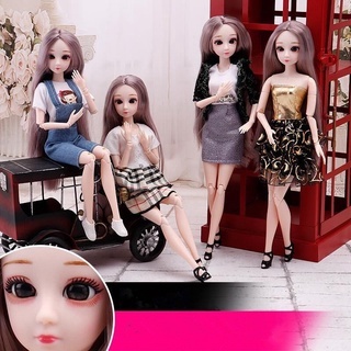 30 Centímetros Conjunto Boneca BJD 1 / 6 Princesa Boneca Vestir Moda Roupas Casuais Saia Terno Brinquedos