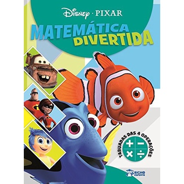 Livro Coleção Disney Matemática Divertida : Tabuadas das 4 Operações