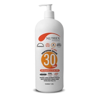 Protetor Solar FPS 30 1,0L Bombona NUTRIEX