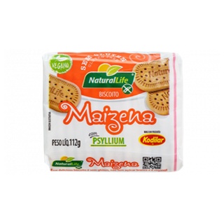 kit com 12 pacotes de Biscoito de Maizena Vegano Sem Glúten 112g - Kodilar